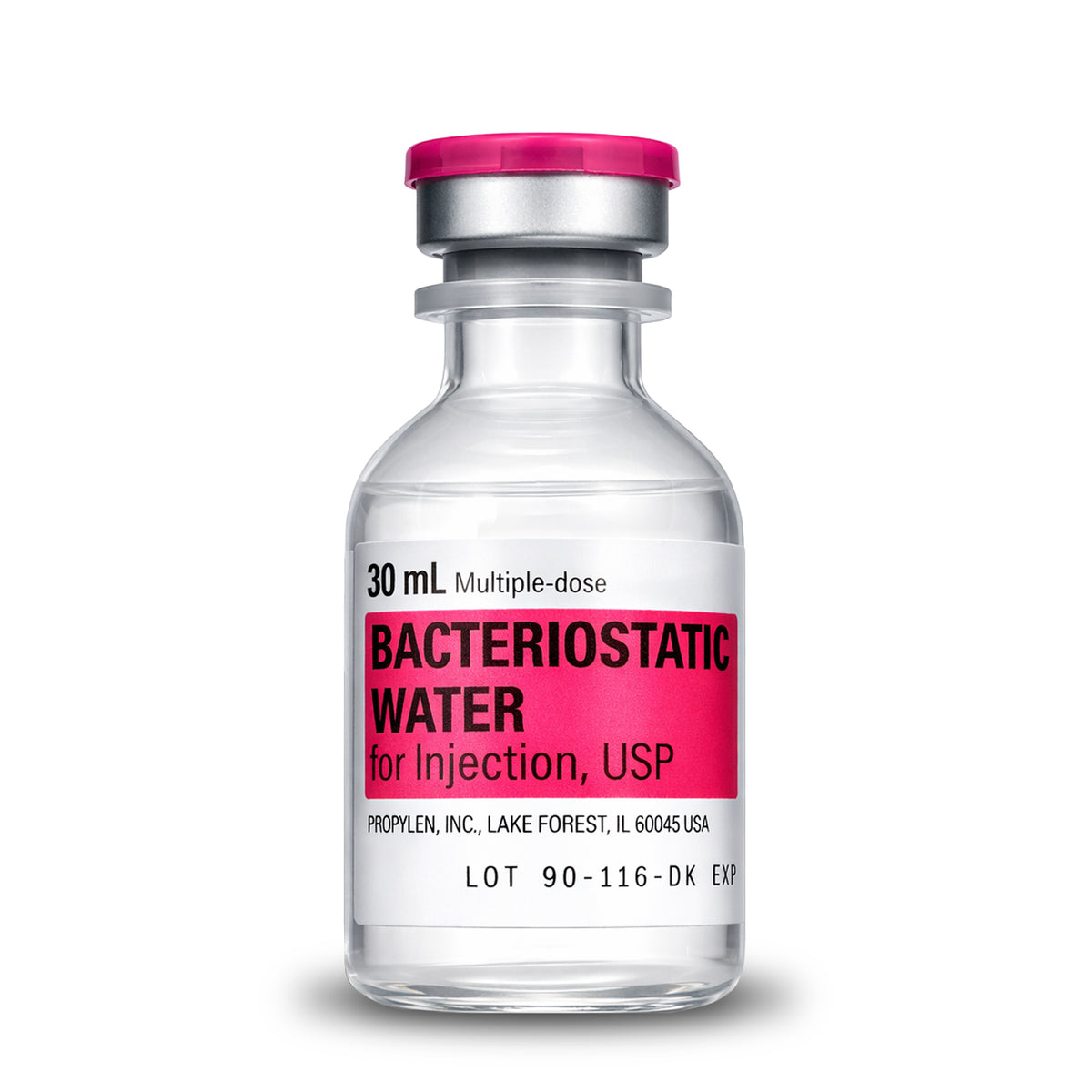 Bacteriostatic Water (30ml) - Plastic Bottle